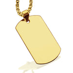 Stainless Steel Dog Tag Pendant