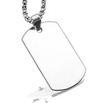 Stainless Steel Dog Tag Pendant