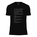 How to Bullsh*t Men's Short Sleeve Graphic Tee - Comfort Zone Studios
