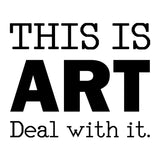 This is ART Men's Short Sleeve Graphic Tee - Comfort Zone Studios