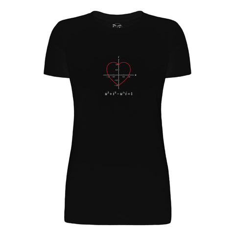 Love Equation Women's Short Sleeve Graphic Tee - Comfort Zone Studios
