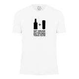 Party Hard Men's Short Sleeve Graphic Tee - Comfort Zone Studios