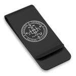 Stainless Steel Seal of Archangel Gabriel Classic Slim Money Clip