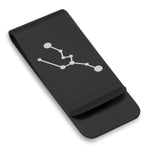 Stainless Steel Taurus (Bull) Astrology Constellations Classic Slim Money Clip