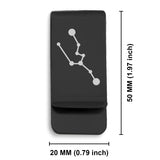 Stainless Steel Taurus (Bull) Astrology Constellations Classic Slim Money Clip