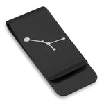 Stainless Steel Cancer (Crab) Astrology Constellations Classic Slim Money Clip