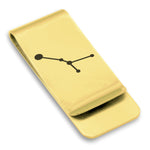 Stainless Steel Cancer (Crab) Astrology Constellations Classic Slim Money Clip