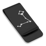 Stainless Steel Pisces (Two Fishes) Astrology Constellations Classic Slim Money Clip