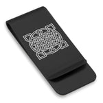 Stainless Steel Celtic Sailor's Knot Classic Slim Money Clip
