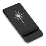 Stainless Steel Religious Star of Bethlehem Classic Slim Money Clip