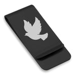 Stainless Steel Religious Dove Classic Slim Money Clip