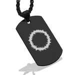 Stainless Steel Religious Crown of Thorns Dog Tag Pendant - Comfort Zone Studios