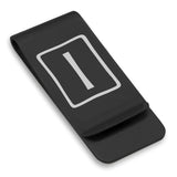 Stainless Steel Elder Futhark Isa Rune Classic Slim Money Clip
