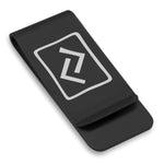Stainless Steel Elder Futhark Jera Rune Classic Slim Money Clip