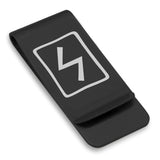 Stainless Steel Elder Futhark Sowulo Rune Classic Slim Money Clip