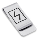 Stainless Steel Elder Futhark Sowulo Rune Classic Slim Money Clip