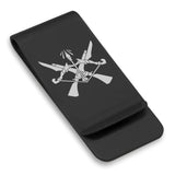 Stainless Steel Marksman Fantasy Class Classic Slim Money Clip