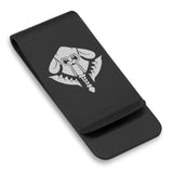 Stainless Steel Mercenary Fantasy Class Classic Slim Money Clip