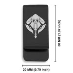 Stainless Steel Mercenary Fantasy Class Classic Slim Money Clip