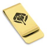 Stainless Steel Mercenary Fantasy Class Classic Slim Money Clip