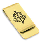 Stainless Steel Cleric Fantasy Class Classic Slim Money Clip