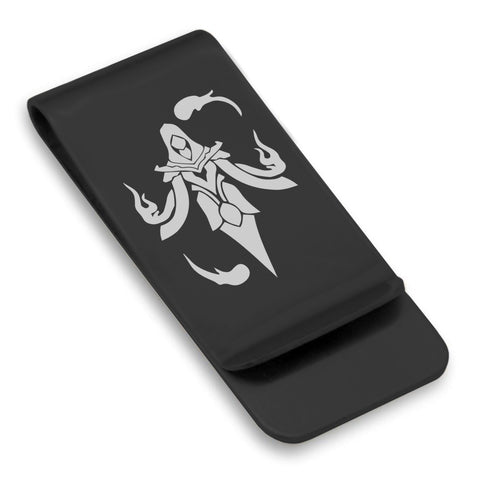 Stainless Steel Mage Fantasy Class Classic Slim Money Clip