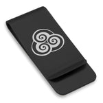 Stainless Steel Air Element Classic Slim Money Clip