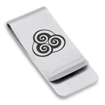 Stainless Steel Air Element Classic Slim Money Clip