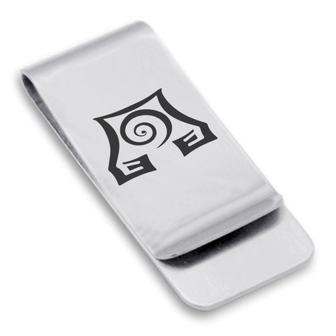 Stainless Steel Earth Element Classic Slim Money Clip