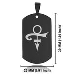 Stainless Steel Four Horsemen of the Apocalypse (War) Dog Tag Keychain