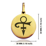 Stainless Steel Four Horsemen of the Apocalypse (War) Round Medallion Keychain