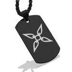 Stainless Steel Four Horsemen of the Apocalypse (Conquest) Dog Tag Pendant