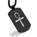 Stainless Steel Four Horsemen of the Apocalypse (Death) Dog Tag Pendant