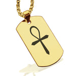 Stainless Steel Four Horsemen of the Apocalypse (Death) Dog Tag Pendant