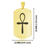 Stainless Steel Four Horsemen of the Apocalypse (Death) Dog Tag Keychain