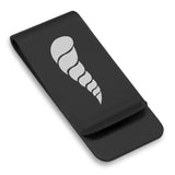 Stainless Steel Cornicello Italian Horn Good Luck Charm Classic Slim Money Clip