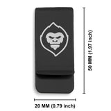 Stainless Steel Mythical Yeti Head Classic Slim Money Clip