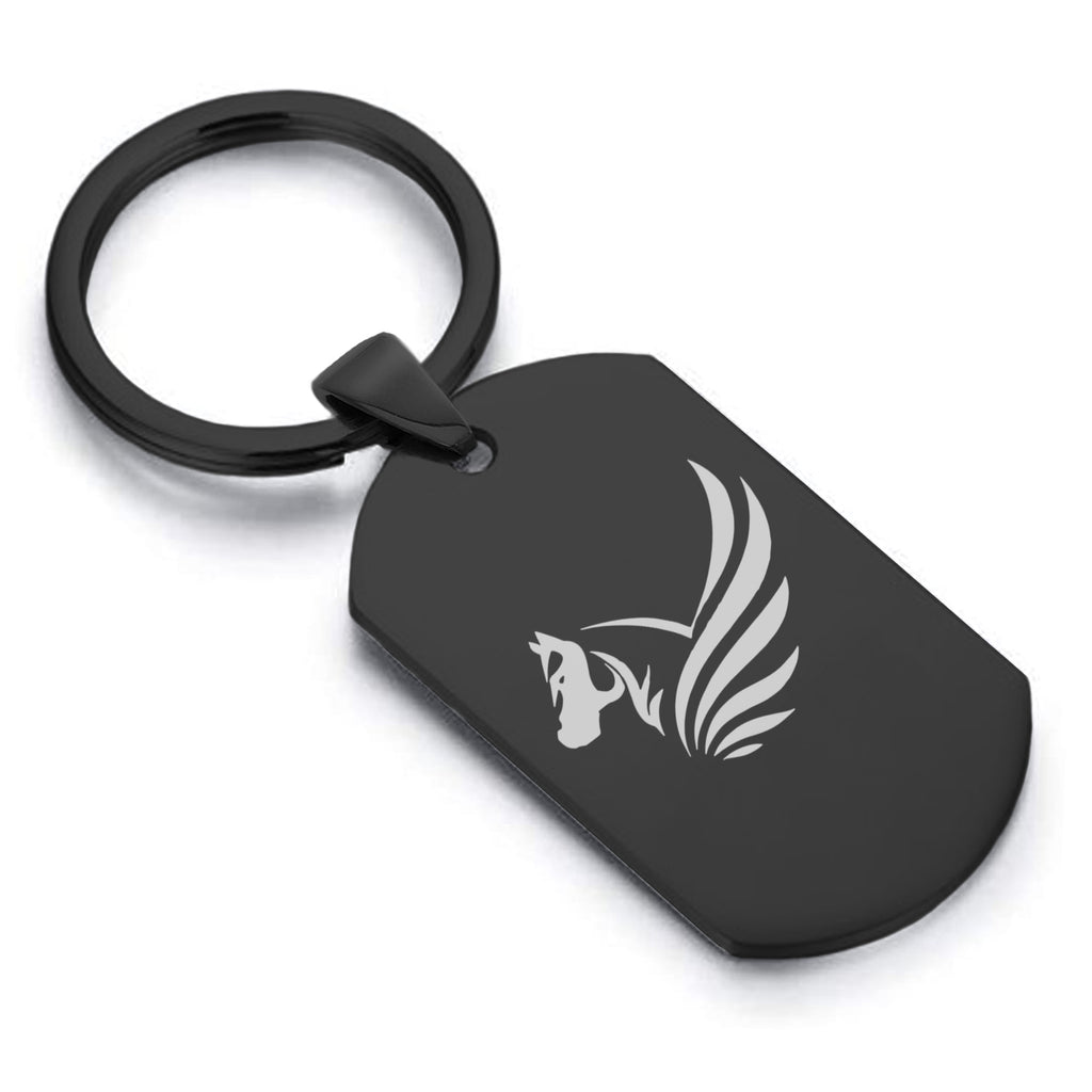 2 PCS DOG Tags Stainless Steel Keychain Pet Labels Fob $7.28