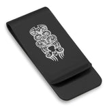 Stainless Steel Taniwha Maori Symbol Classic Slim Money Clip