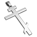 Stainless Steel Orthodox Religious Cross Pendant Necklace - Comfort Zone Studios