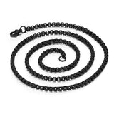 Stainless Steel Rolo Chain Necklace 24.00 inch (60.96 CM)