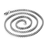 Stainless Steel Rolo Chain Necklace 24.00 inch (60.96 CM)