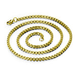 Stainless Steel Rolo Chain Necklace 24.00 inch (60.96 CM)