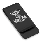 Stainless Steel Viking Mjolnir (Thor’s Hammer) Classic Slim Money Clip