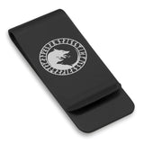 Stainless Steel Viking Ulfhednar Wolves Classic Slim Money Clip