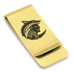 Stainless Steel Apache Warrior Champion Classic Slim Money Clip