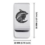 Stainless Steel Apache Warrior Champion Classic Slim Money Clip