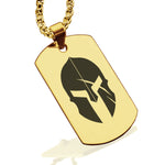 Stainless Steel Gladiator Warrior Champion Dog Tag Pendant - Comfort Zone Studios