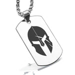 Stainless Steel Gladiator Warrior Champion Dog Tag Pendant - Comfort Zone Studios