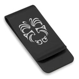 Stainless Steel Maori Warrior Champion Classic Slim Money Clip